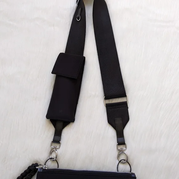 Athleta Revive Modular Black Crossbody Bag Like New - Picture 14 of 14